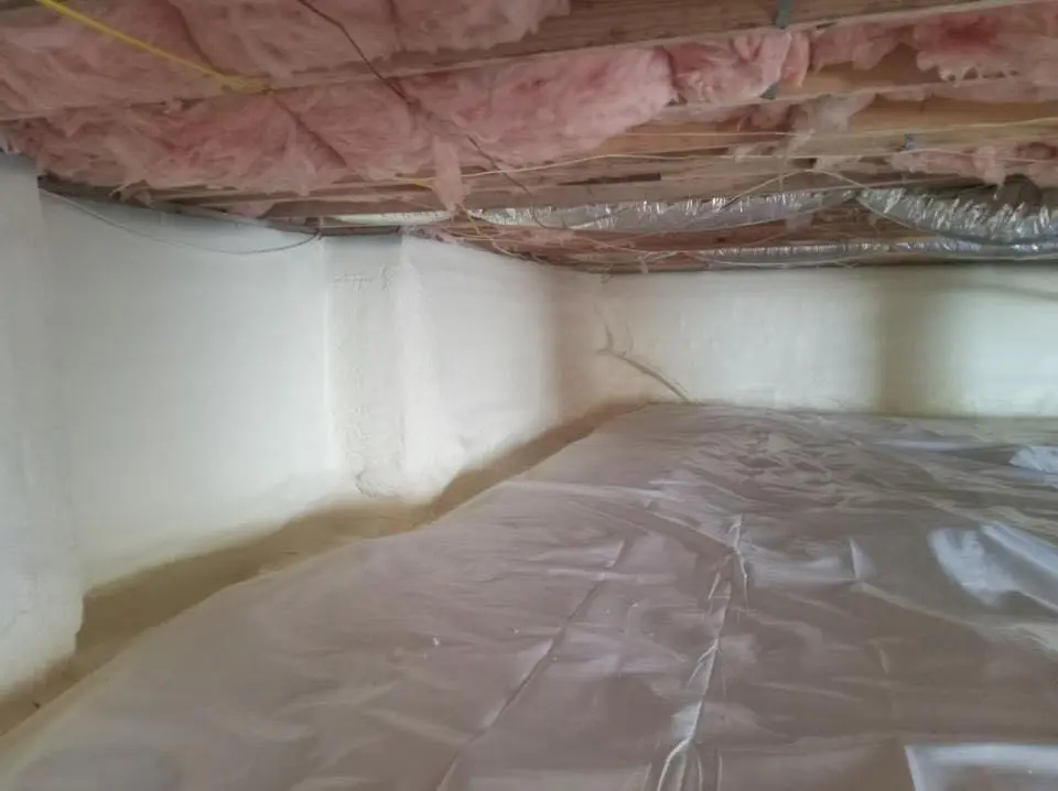 Crawl space encapsulation with closed-cell spray foam for Roof Maintenance in Putnam Valley